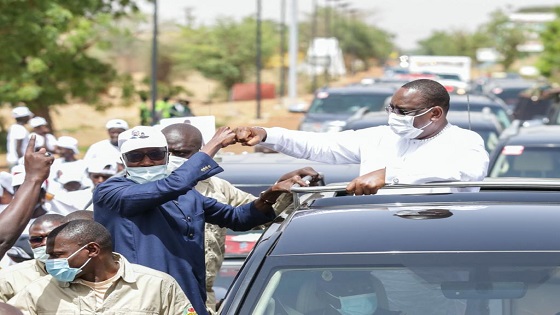 Louga: Mamour Diallo renouvelle son engagement à Macky Sall.