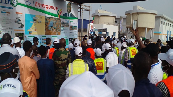 Keur Momar Sarr : inauguration d’une troisième usine de pompage d’eau.