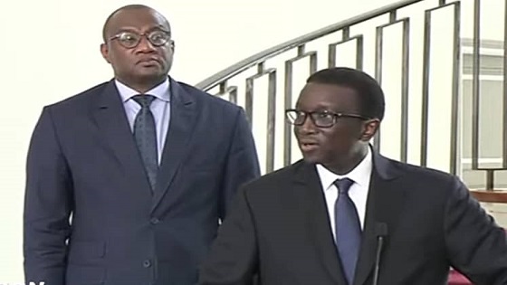 Amadou Ba nommé nouveau premier ministre.