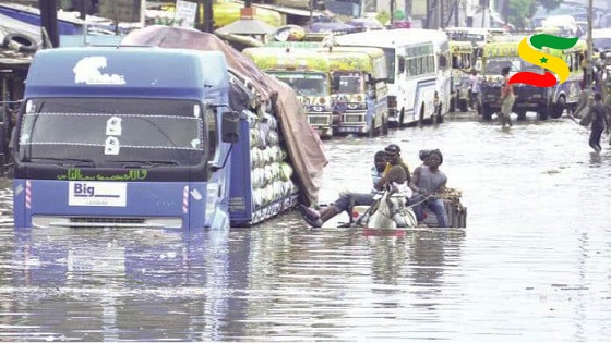 Bilan des inondations en court: 3 morts enregistrés.